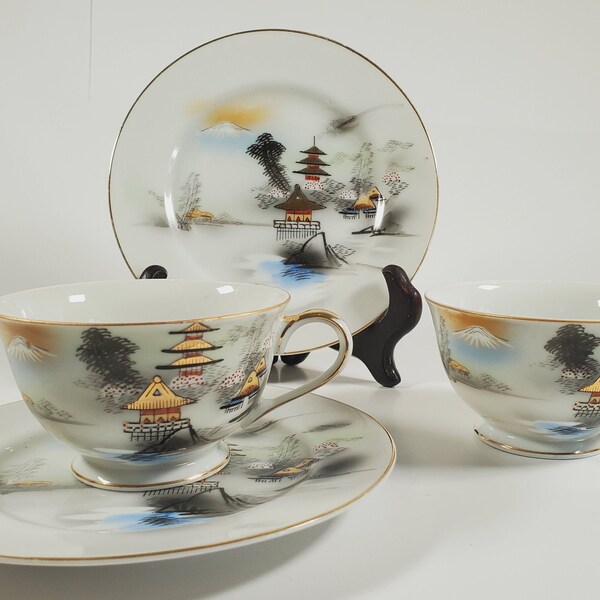 Kutani Hayasi Fine China - Etsy Canada