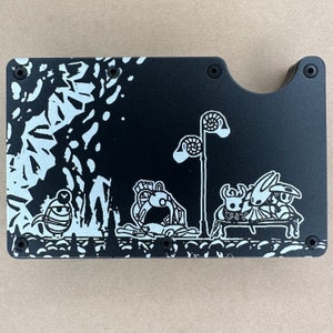 Cartera de aluminio de Hollow Knight