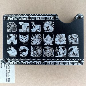 Monster Hunter Aluminium Geldbörse
