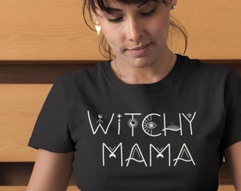 Mom Halloween Shirt, Witchy Mama, Halloween shirt, Trick or Treat, cool shirt, Halloween shirt, Halloween costume, Friday the 13th, ho