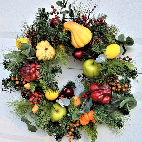 Williamsburg Wreath Etsy