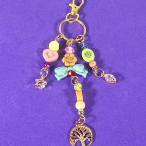 Charm for Purse - Tree of Life - 6  Inch