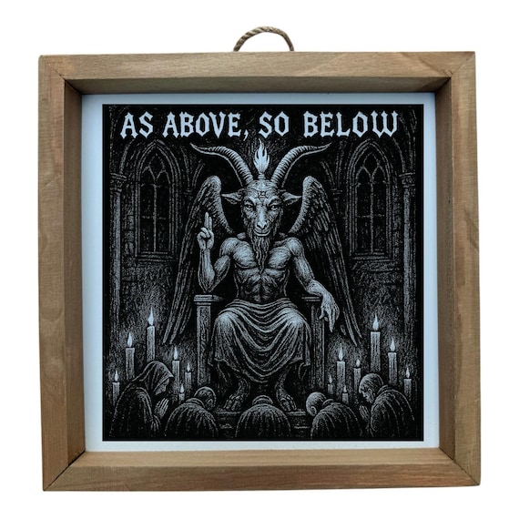 Baphomet Wall Frame