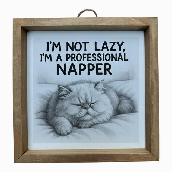 Persian Cat Wall Frame