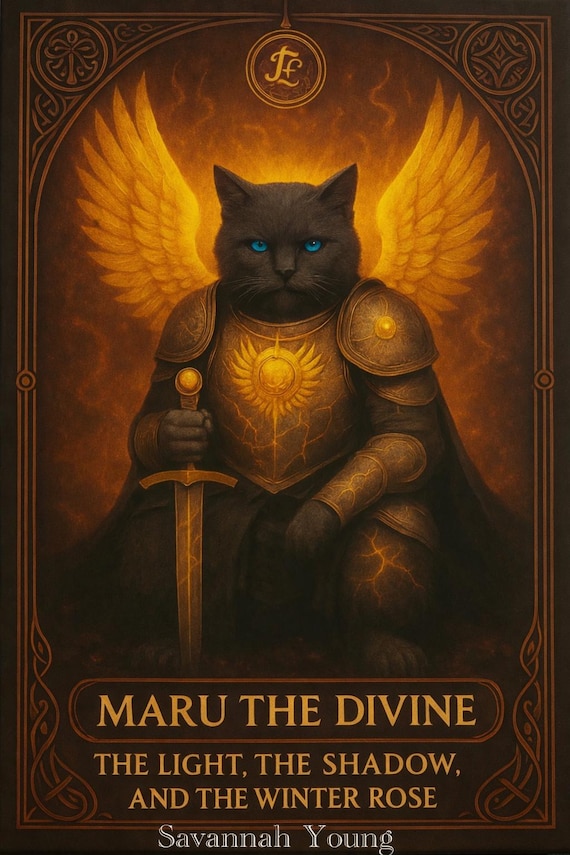Maru the Divine the Light, the Shadow, and the Winter Rose - Signed