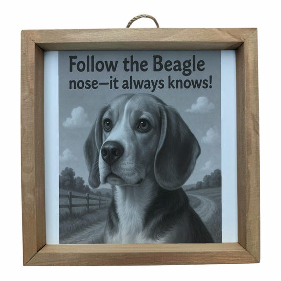 Beagle Dog Wall Frame