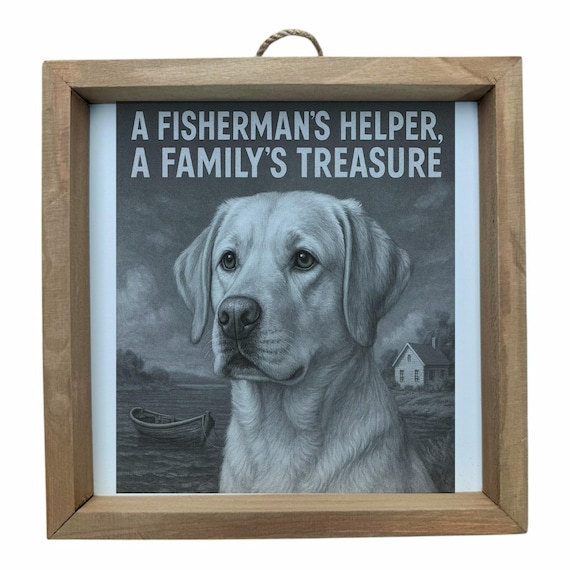 Labrador Retriever Dog Wall Frame