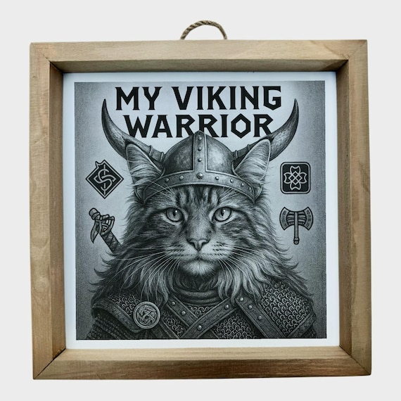 Norwegian forest Cat Wall Frame