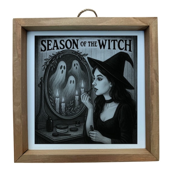 Season Of The Witch Wall Frame