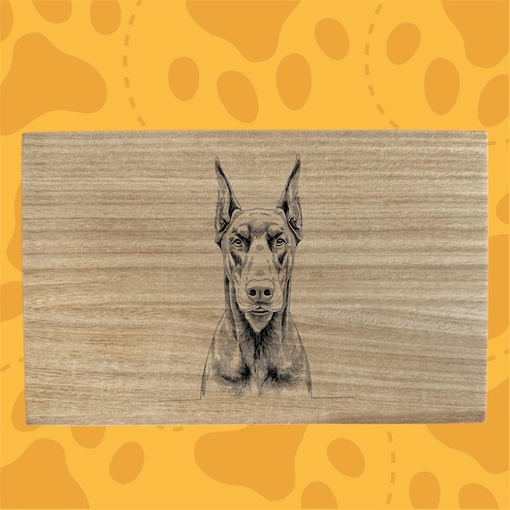 Doberman Pinscher Dog themed box