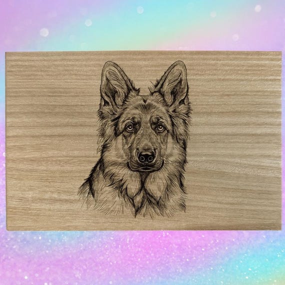 German Shepherd Dog themed box
