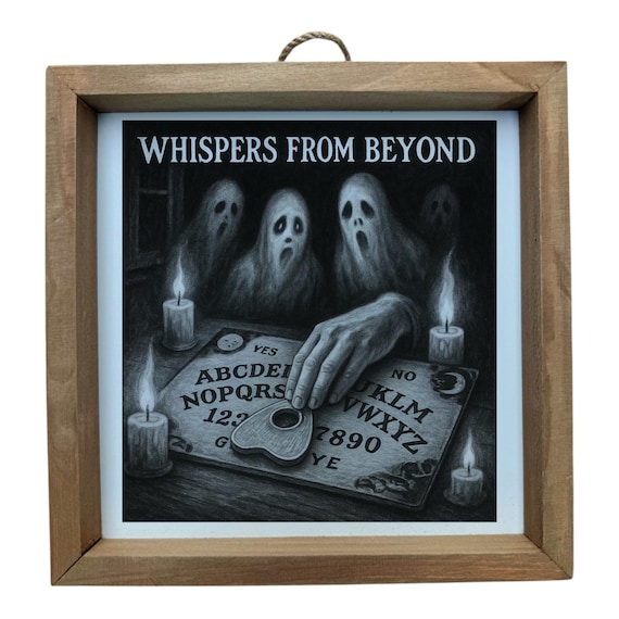 Whispers Ouija Wall Frame Decor