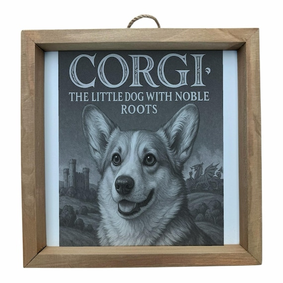 Corgi Dog Wall Frame