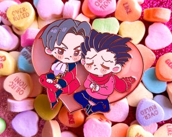 Ace Lawyer and Red Prosecutor in Love