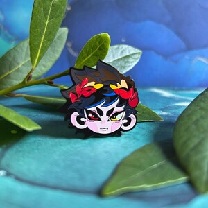 Hades Supergiant Enamel Pin Zagreus Thanatos Megara image 3