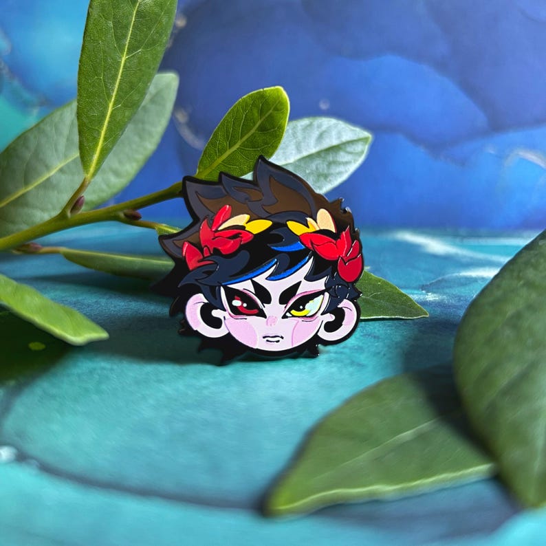 Hades Supergiant Enamel Pin Zagreus Thanatos Megara image 3