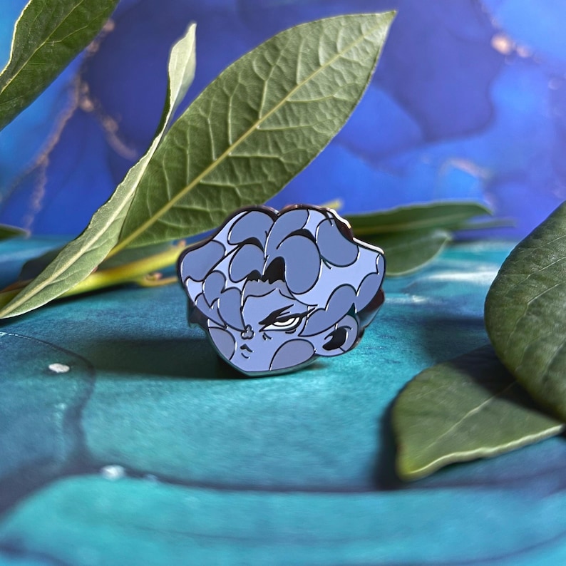 Hades Supergiant Enamel Pin Zagreus Thanatos Megara image 4