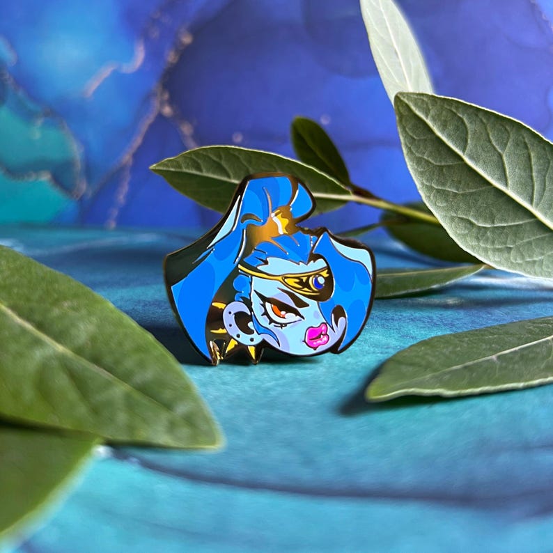 Hades Supergiant Enamel Pin Zagreus Thanatos Megara image 5