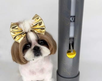 Adjustable Pet Water Stands with Drip Cups