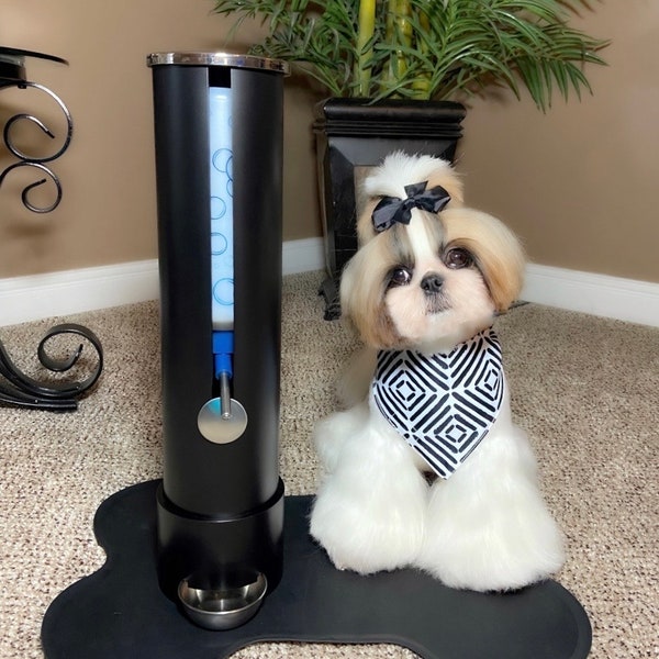 Pet Water Stands with Drip Cups