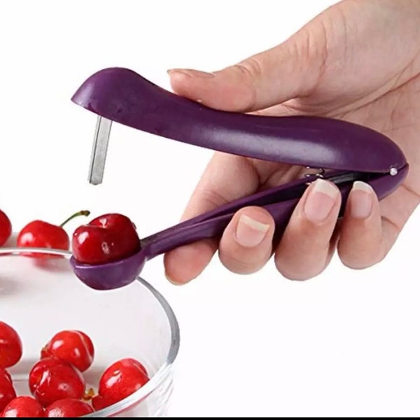 Neue 5 ''Kirsche Obst Küche Pitter Remover Olive Corer Entfernen Pit Werkzeug Samen Gadge Obst und Gemüse Werkzeuge Kirsche pitter