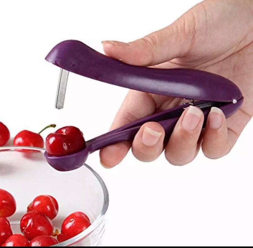 MyLifeUNIT Heavy Duty Cherry Pitter Tool Stainless Steel Cherry Pit Remover 
