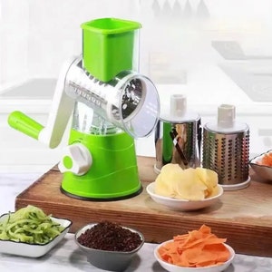 Creative Hand-Cranked Whirling Cheese Grater Kitchen Stainless Steel Cheese  Grater Hand Crank Rotary Vegetable Grinder Tools