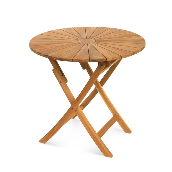 Round folding garden table 'Söderberg'