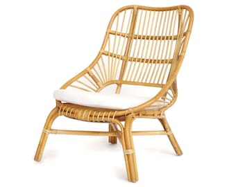 Lounger 'Bennet' aus Rattan