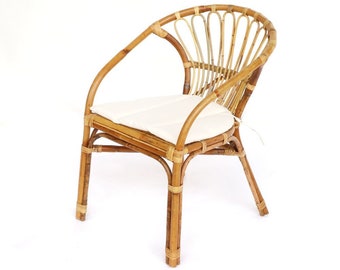 'Thorn' armchair made of rattan