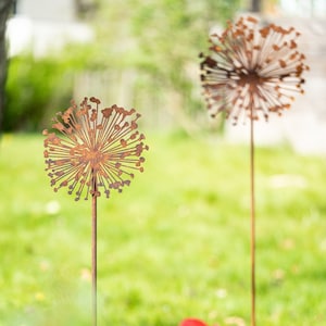 Gartenstecker 'Pusteblume' aus Eisen Bild 1