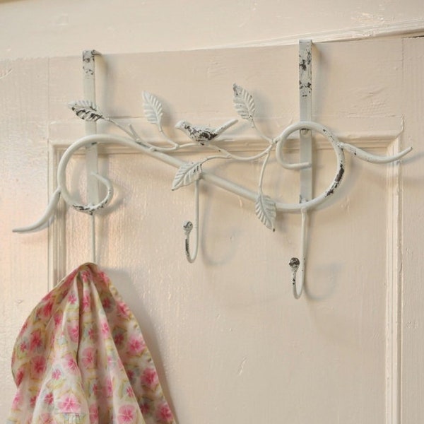 Door hook strip 'Feuilles'