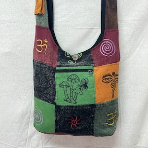 Patchwork Schultertasche