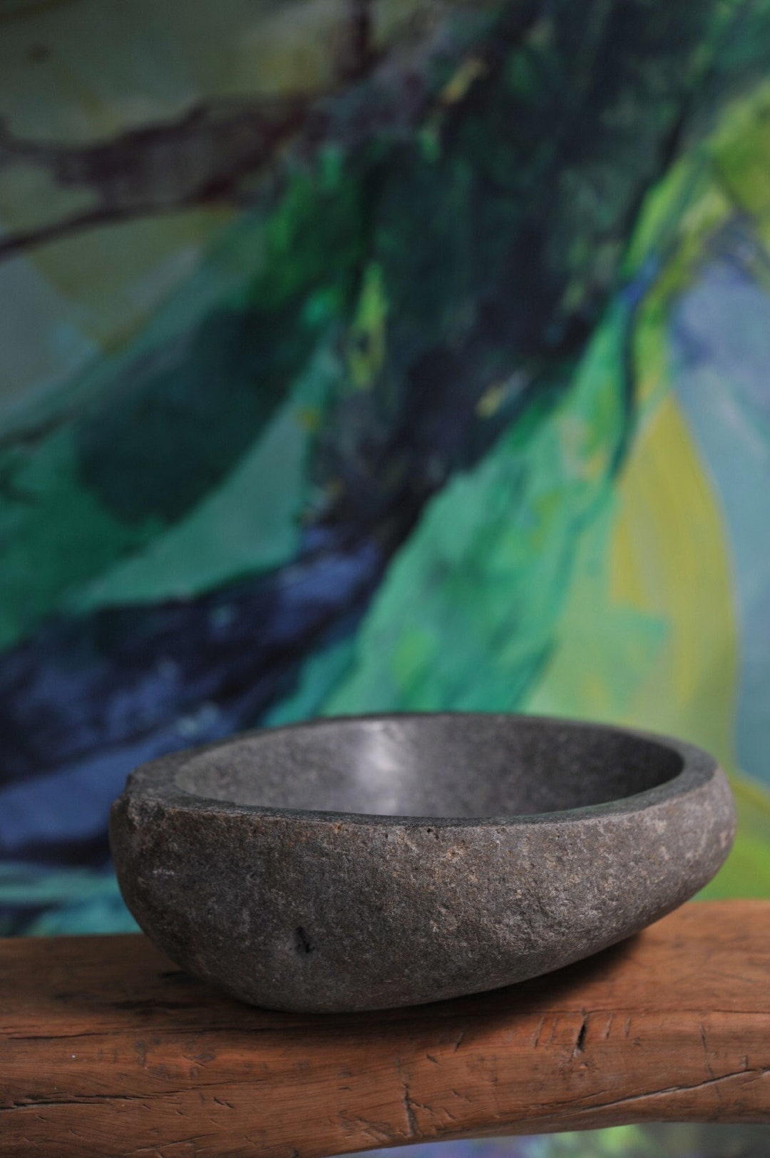 Stone Bowls Made From River Pebbles [unique Character*] - Etsy