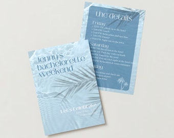 Addio al nubilato in resort / Invito per download digitale