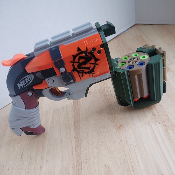 Break Action Nerf Hammershot Mod 3d models