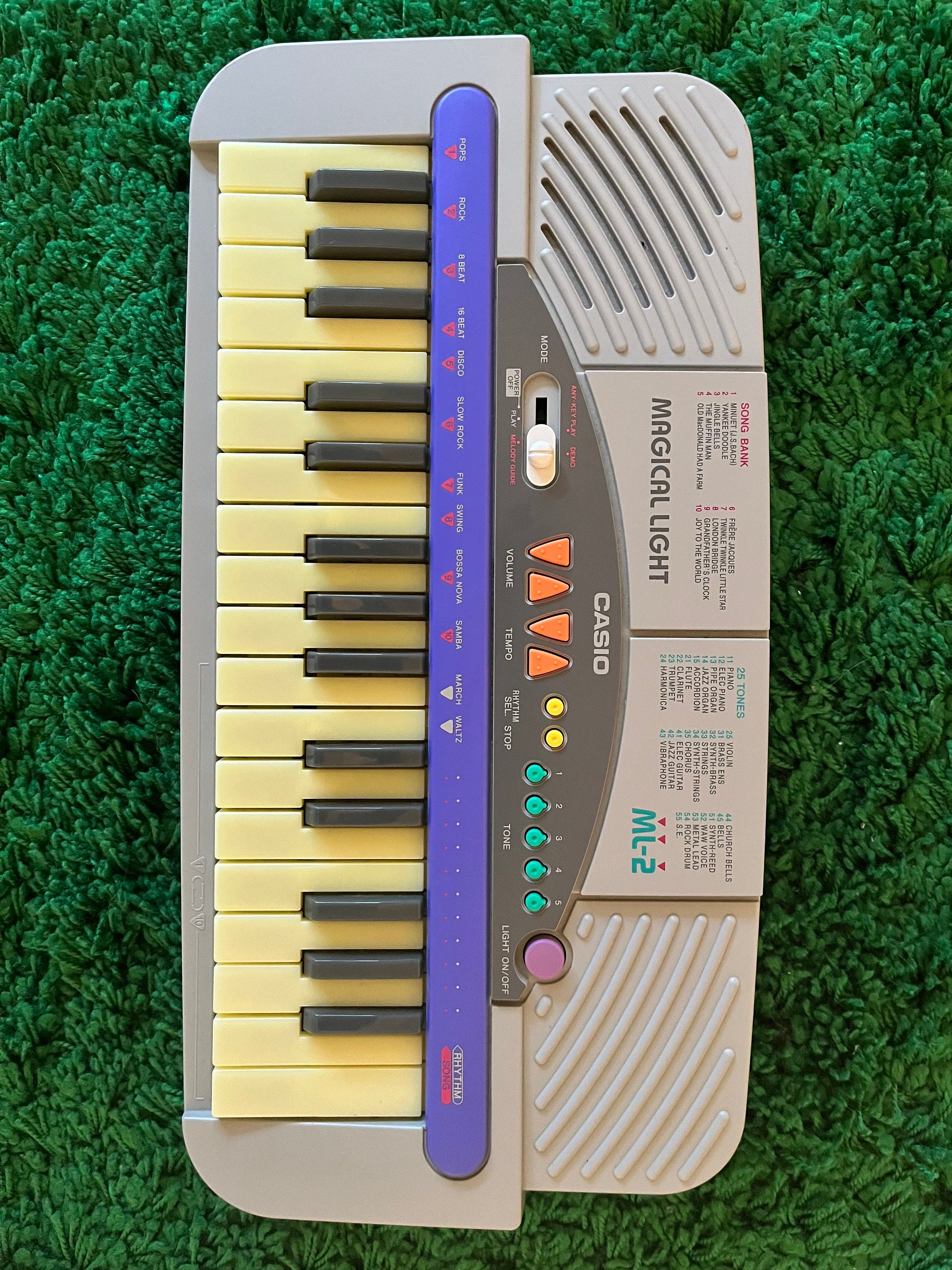 Casio magical light keyboard cheap