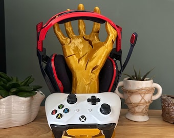 Zombie Hand Controller & Headphone Stand | Gamer Desk Decor