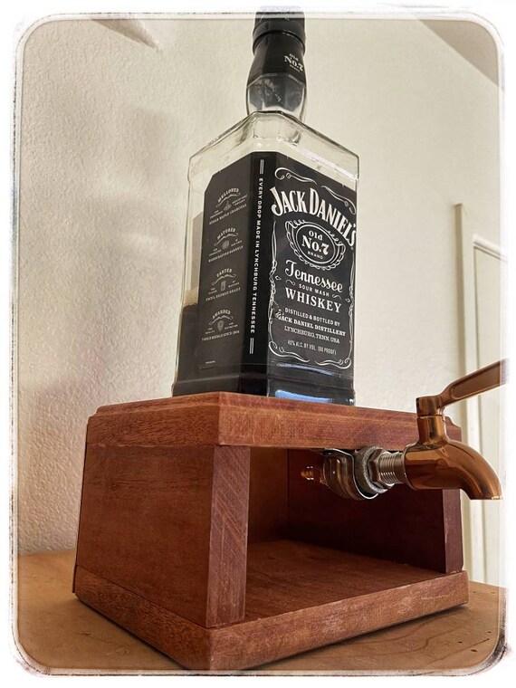Whiskey Bottle Dispenser Etsy