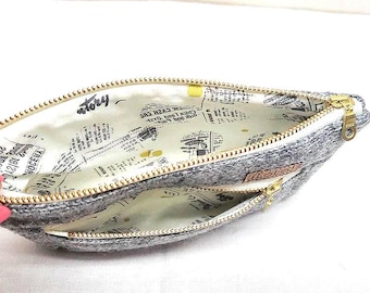 Wool Devon pouch