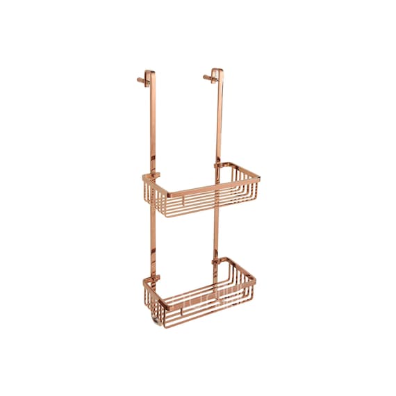 CALYPSO Metal Shower Caddy Brushed brass - Bathroom accessories