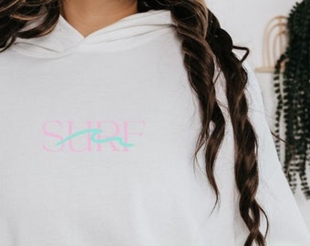 Sudadera con capucha Pastel Surf - Sudadera unisex cómoda