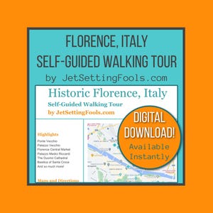 Visite à pied de la ville historique de Florence, en Italie, avec carte et liens vers des cartes présentant les principaux sites touristiques, des trésors cachés et des conseils culinaires
