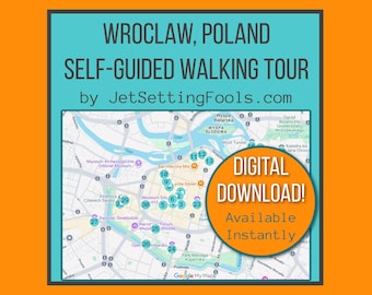 Wroclaw City Center Walking Tour with Map and Map Links featuring Top Sights, Hidden Gems