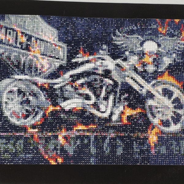 Motorcycle Painting Etsy