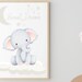 Printable Elephant Nursery Wall Art. Digital Nursery Print, Kids Wall ...