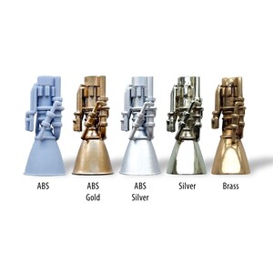 SpaceX Metal Raptor Rocket Engine