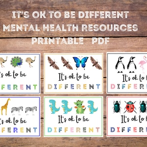 Ok to be different, Be different, I&#39;m ok, Be different designs, Be different Zitat, Unterschiede, Autismus-Bewusstsein, Warum hineinpassen, Be yourself