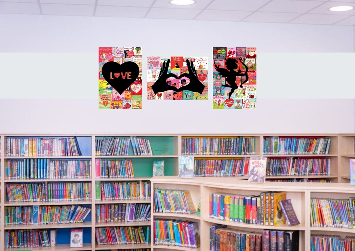 Valentine's Day Story Book Posters, Valentine, School Resources ...