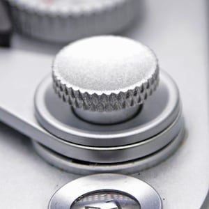 soft shutter release button concave silver metal FUJIFILM X20 X30 X100F X100T X100V